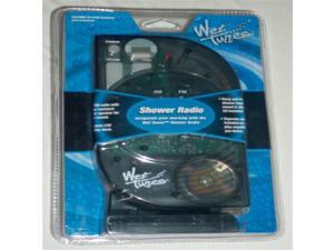 Wet Tunes - SHOWER RADIO (AM/FM) with LCD Display Clock Wet Tunes - SHOWER RADIO (AM/FM) with LCD Display Clock
