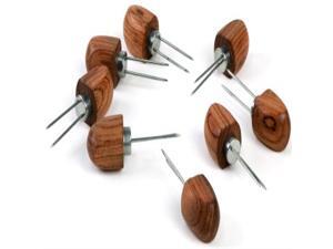 Charcoal Companion Rosewood Corn Holders, 4 Pairs Charcoal Companion Rosewood Corn Holders, 4 Pairs