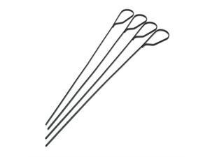 Charcoal Companion Nonstick Marshmallow Grilling Kabob Skewers, Set of 4 Charcoal Companion Nonstick Marshmallow Grilling Kabob Skewers, Set of 4