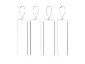 Charcoal Companion Stainless Veggie Raft Skewers / Set 4 - CC5135 Charcoal Companion Stainless Veggie Raft Skewers / Set 4 - CC5135