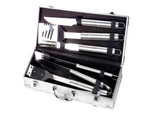 Style Asia HW4112 Chefs Basics Select 6-Piece Stainless-Steel BBQ Set in Metal Case Style Asia HW4112 Chefs Basics Select 6-Piece Stainless-Steel BBQ Set in Metal Case