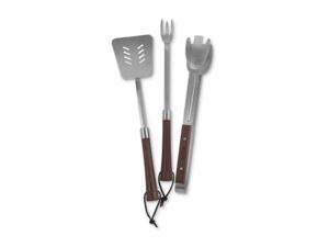 Weber Original Stainless Steel Fork, Spatula, and Tongs BBQ Grill Set Weber Original Stainless Steel Fork, Spatula, and Tongs BBQ Grill Set