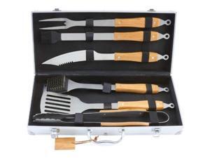 Chefmaster 7pc Stainless Steel Barbeque Tool Set Chefmaster 7pc Stainless Steel Barbeque Tool Set