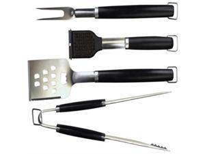Charcoal Companion Perfect Chef Barbecue Tool Set (4-Piece) - CC1005 Charcoal Companion Perfect Chef Barbecue Tool Set (4-Piece) - CC1005