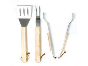 Oval Pro Chef 3pc BBQ Tool Set Oval Pro Chef 3pc BBQ Tool Set