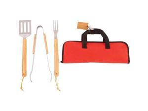 Chefmaster 4pc Stainless Steel Barbeque Tool Set Chefmaster 4pc Stainless Steel Barbeque Tool Set