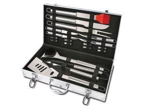 Style Asia HW5266 Chefs Basics Select 18-Piece Stainless-Steel BBQ Set with Aluminum Storage Case (Discontinued by Manufacturer) by Style Asia Style Asia HW5266 Chefs Basics Select 18-Piece Stainless-Steel BBQ Set with Aluminum Storage Case (Discontinued by Manufacturer) by Style Asia
