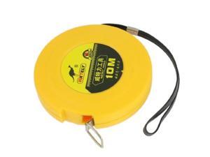 10M Yellow Plastic Case Rolling Reel Retractable Tape Measure Ruler 10M Yellow Plastic Case Rolling Reel Retractable Tape Measure Ruler