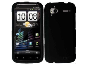Black Snap-On Protector Hard Cover Case for HTC Sensation 4G (T-Mobile) Black Snap-On Protector Hard Cover Case for HTC Sensation 4G (T-Mobile)