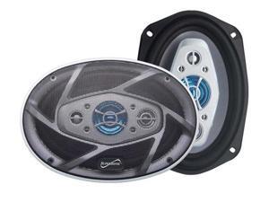 New 1200 Watt 6x9" Car Audio Stereo Coaxial Speakers 1200W Pair 8-Way 6 x 9" New 1200 Watt 6x9" Car Audio Stereo Coaxial Speakers 1200W Pair 8-Way 6 x 9"