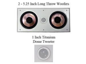 Pyle Pro PDIWCS56 5.25” 300 Watt In-Wall Center Speaker Pyle Pro PDIWCS56 5.25” 300 Watt In-Wall Center Speaker