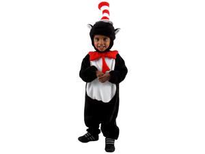 Dr. Seuss Kids Cat In The Hat Deluxe Costume Elope Costumes 400411 Dr. Seuss Kids Cat In The Hat Deluxe Costume Elope Costumes 400411
