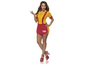 Womens 2 Broke Girls Waitress Costume Womens 2 Broke Girls Waitress Costume