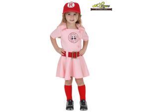 Toddler A League of Their Own Dottie Costume Toddler A League of Their Own Dottie Costume