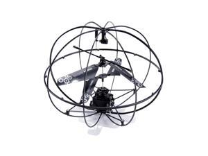 Hype Crash-Proof Sphere Robotic UFO Vehicle Remote Control RC Helicopter- Black Hype Crash-Proof Sphere Robotic UFO Vehicle Remote Control RC Helicopter- Black