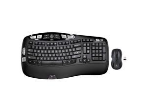 Logitech Wave Ergonomic 2.4GHz Nano USB Wireless PC Keyboard & Mouse Combo MK550 Logitech Wave Ergonomic 2.4GHz Nano USB Wireless PC Keyboard & Mouse Combo MK550