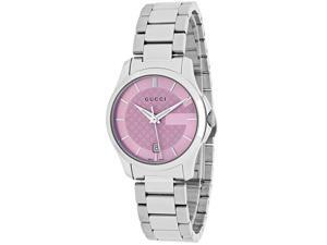 Gucci Women's G-Timeless Watch Quartz Sapphire Crystal YA126524 Gucci Women's G-Timeless Watch Quartz Sapphire Crystal YA126524