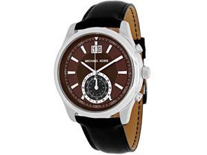 Michael Kors MK8415 Brown Leather Swiss Quartz Men's Watch Michael Kors MK8415 Brown Leather Swiss Quartz Men's Watch