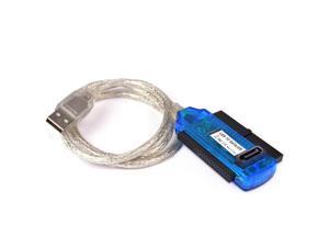 Plug & Play IDE/SATA to USB 2.0 Cable Adapter 480 Mbps Transfer Speed 30" Cable Plug & Play IDE/SATA to USB 2.0 Cable Adapter 480 Mbps Transfer Speed 30" Cable