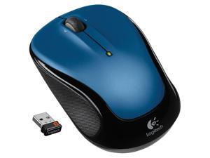 Logitech M325 3-Button Scroll Wheel 2.4 GHz USB Wireless Optical Mouse - Dark Blue Logitech M325 3-Button Scroll Wheel 2.4 GHz USB Wireless Optical Mouse - Dark Blue