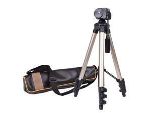 42" Compact Travel Digital Camera & Camcorder Tripod w/Carrying Case - Silver 42" Compact Travel Digital Camera & Camcorder Tripod w/Carrying Case - Silver