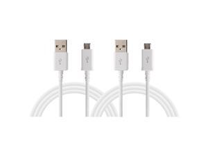 2-Pack Samsung OEM Original Micro USB Charge & Data Sync 1.5M Cable ECB-DU4EWE 2-Pack Samsung OEM Original Micro USB Charge & Data Sync 1.5M Cable ECB-DU4EWE