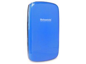Matsunichi DM256 1TB Slim Portable 2.5" External Hard Drive USB 3.0 - Blue Matsunichi DM256 1TB Slim Portable 2.5" External Hard Drive USB 3.0 - Blue
