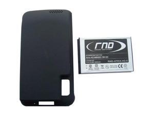 RND Power Solutions Extended High Capacity Lithium-Ion Battery (BH6X) + Back Cover for Motorola Atrix 4G RND Power Solutions Extended High Capacity Lithium-Ion Battery (BH6X) + Back Cover for Motorola Atrix 4G