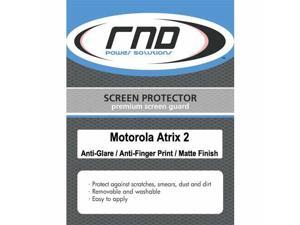 RND 3 Screen Protectors for Motorola Atrix 2 (Anti-Fingerprint/Anti-Glare - Matte Finish) with lint cleaning cloths RND 3 Screen Protectors for Motorola Atrix 2 (Anti-Fingerprint/Anti-Glare - Matte Finish) with lint cleaning cloths