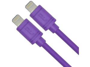 RND 2x Apple Certified Lightning Reversible USB 6ft Cable for iPhone (6/6 Plus/6S/6S Plus/5/5S/5C/SE) iPad (Pro/Air/Mini) iPod and Siri Remote Data Sync and Charge 8-Pin (6ft/purple) Bundle of two RND 2x Apple Certified Lightning Reversible USB 6ft Cable for iPhone (6/6 Plus/6S/6S Plus/5/5S/5C/SE) iPad (Pro/Air/Mini) iPod and Siri Remote Data Sync and Charge 8-Pin (6ft/purple) Bundle of two