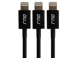 RND 3x Apple Certified Lightning Reversible USB 3.3FT Cable for iPhone (6/6 Plus/6S/6S Plus/5/5S/5C/SE) iPad (Pro/Air/Mini) iPod Siri Remote Data Sync and Charge 8-Pin (3.3FT/black) (bundle of three) RND 3x Apple Certified Lightning Reversible USB 3.3FT Cable for iPhone (6/6 Plus/6S/6S Plus/5/5S/5C/SE) iPad (Pro/Air/Mini) iPod Siri Remote Data Sync and Charge 8-Pin (3.3FT/black) (bundle of three)