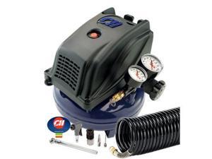 FP260000AV 1 Gallon Pancake Air Compressor with Inflation Kit FP260000AV 1 Gallon Pancake Air Compressor with Inflation Kit