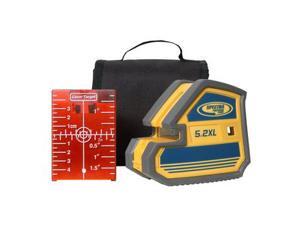 5.2XL Point and Cross Line Laser 5.2XL Point and Cross Line Laser