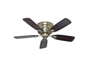 51062 42 in. Low Profile Antique Brass Ceiling Fan 51062 42 in. Low Profile Antique Brass Ceiling Fan