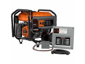 6865 HomeLink 6500E 6,500 Watt Portable Generator with Upgradeable Manual Transfer Switch 6865 HomeLink 6500E 6,500 Watt Portable Generator with Upgradeable Manual Transfer Switch