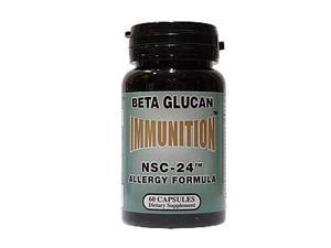 NSC-24 Beta Glucan Allergy Formula, 60 Capsules NSC-24 Beta Glucan Allergy Formula, 60 Capsules