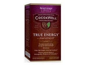 CocoaWell True Energy - Reserveage - 60 - VegCap CocoaWell True Energy - Reserveage - 60 - VegCap