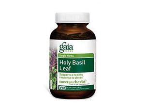 Holy Basil Super Critical - Gaia Herbs - 60 - VegCap Holy Basil Super Critical - Gaia Herbs - 60 - VegCap