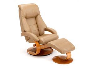 Mac Motion Sand Leather-Swivel, Recliner with Ottoman Mac Motion Sand Leather-Swivel, Recliner with Ottoman