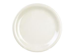 Excellante Ivory Melamine Collection 10-1/2-Inch Narrow Rim Round Plate, Ivory - Dozen Excellante Ivory Melamine Collection 10-1/2-Inch Narrow Rim Round Plate, Ivory - Dozen
