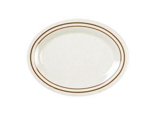 Excellante Winston Melamine Collection 12 by 9-Inch Oval Platter - Dozen Excellante Winston Melamine Collection 12 by 9-Inch Oval Platter - Dozen