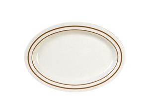 Excellante Winston Melamine Collection 11-1/2 by 8-Inch Oval Platter 3/4-Inch Deep - Dozen Excellante Winston Melamine Collection 11-1/2 by 8-Inch Oval Platter 3/4-Inch Deep - Dozen