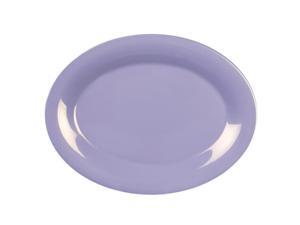 Excellante Blue Melamine Collection 12 by 9-Inch Oval Platter, Blue - Dozen Excellante Blue Melamine Collection 12 by 9-Inch Oval Platter, Blue - Dozen