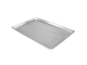 Excellanté 18" x 13" Half Size Aluminum Sheet Pan, Perforated - Each Excellanté 18" x 13" Half Size Aluminum Sheet Pan, Perforated - Each