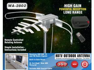 BoostWaves WA-2802 Outdoor Antenna - Parabolic Focusing 360 Degree Rotation BoostWaves WA-2802 Outdoor Antenna - Parabolic Focusing 360 Degree Rotation
