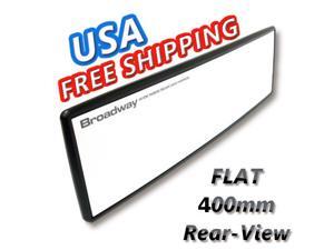 Rearview Mirror JDM Broadway FLAT 400mm WIDE Rear View Rearview Mirror JDM Broadway FLAT 400mm WIDE Rear View