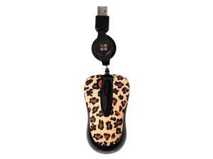 G-Cube GOL-60B 800 dpi Double-Click Button Retractable Mini Optical USB Wired Mouse (Lux Leopard) with Travel Pouch for Both PC Windows XP/2000/Vista and Mac 10.x G-Cube GOL-60B 800 dpi Double-Click Button Retractable Mini Optical USB Wired Mouse (Lux Leopard) with Travel Pouch for Both PC Windows XP/2000/Vista and Mac 10.x
