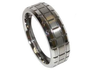 Mabella Fashion Men's High Polished Tungsten Carbide Wedding Band Ring Mabella Fashion Men's High Polished Tungsten Carbide Wedding Band Ring