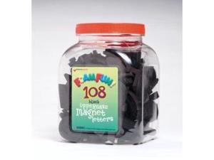 Dowling Magnets Fun Foam Magnets - Uppercase Black Magnet Dowling Magnets Fun Foam Magnets - Uppercase Black Magnet