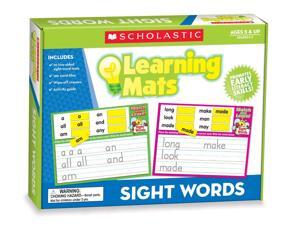 Scholastic Teacher's Friend Sight Words Learning Mats, Multiple Colors (TF7106) Scholastic Teacher's Friend Sight Words Learning Mats, Multiple Colors (TF7106)